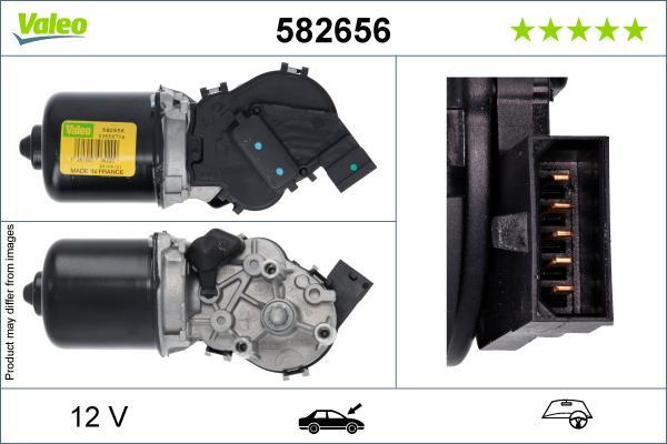 Moteur d'essuie-glace VALEO ref. 582656